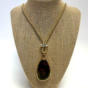 J. Jill gold 20” drop necklace